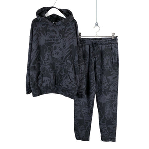 Unisex Lindex - Sweatshirt and pants set, size 146 - 152 - Gray (1)