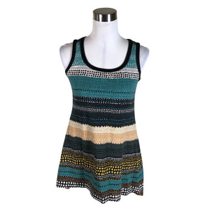 Unisex Ommellinen - Sweatshirt tunic, size 40 - Turquoise (1)