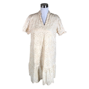 Unisex Saint Tropez - Dress, size 40 - Beige (1)