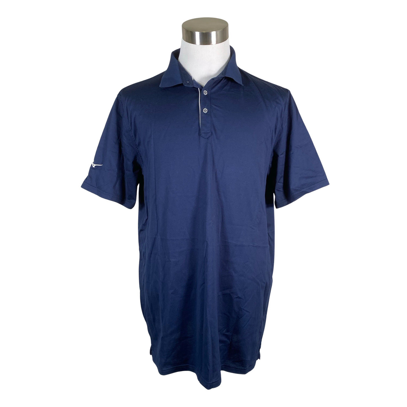 Unisex Mizuno - Sports shirt, short sleeve, size XXL - Blue (1)