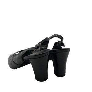 Unisex Pertti Palmroth - Heeled sandals, size 38 - Black (2)