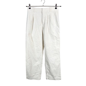 Unisex Uniqlo - Velvet pants, size 36 - Natural white (1)