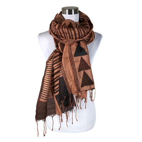 Unisex Aranya - Scarf, size Maxi - Brown ()