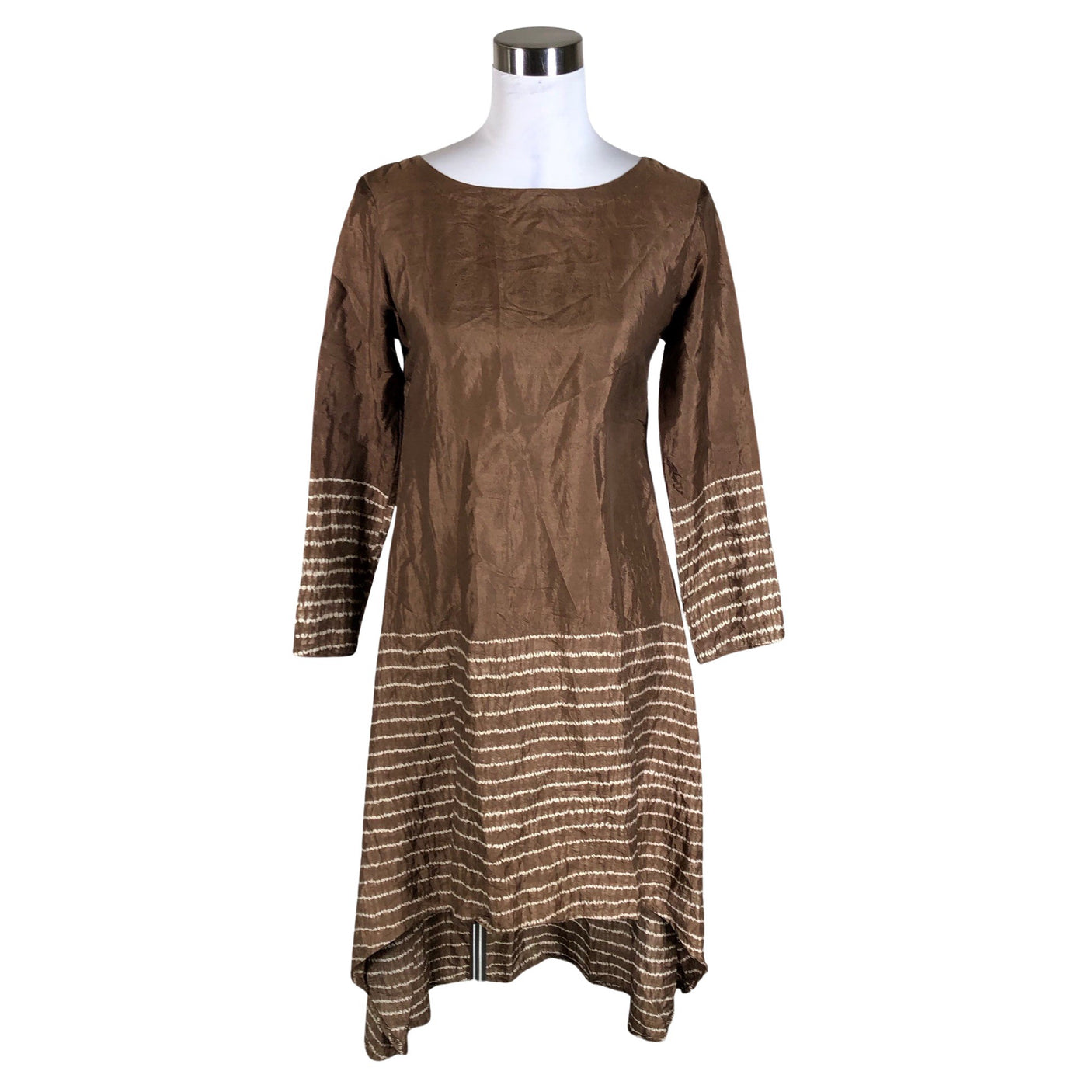 Unisex Aranya - Schiffon dress, size 36 - Brown (1)