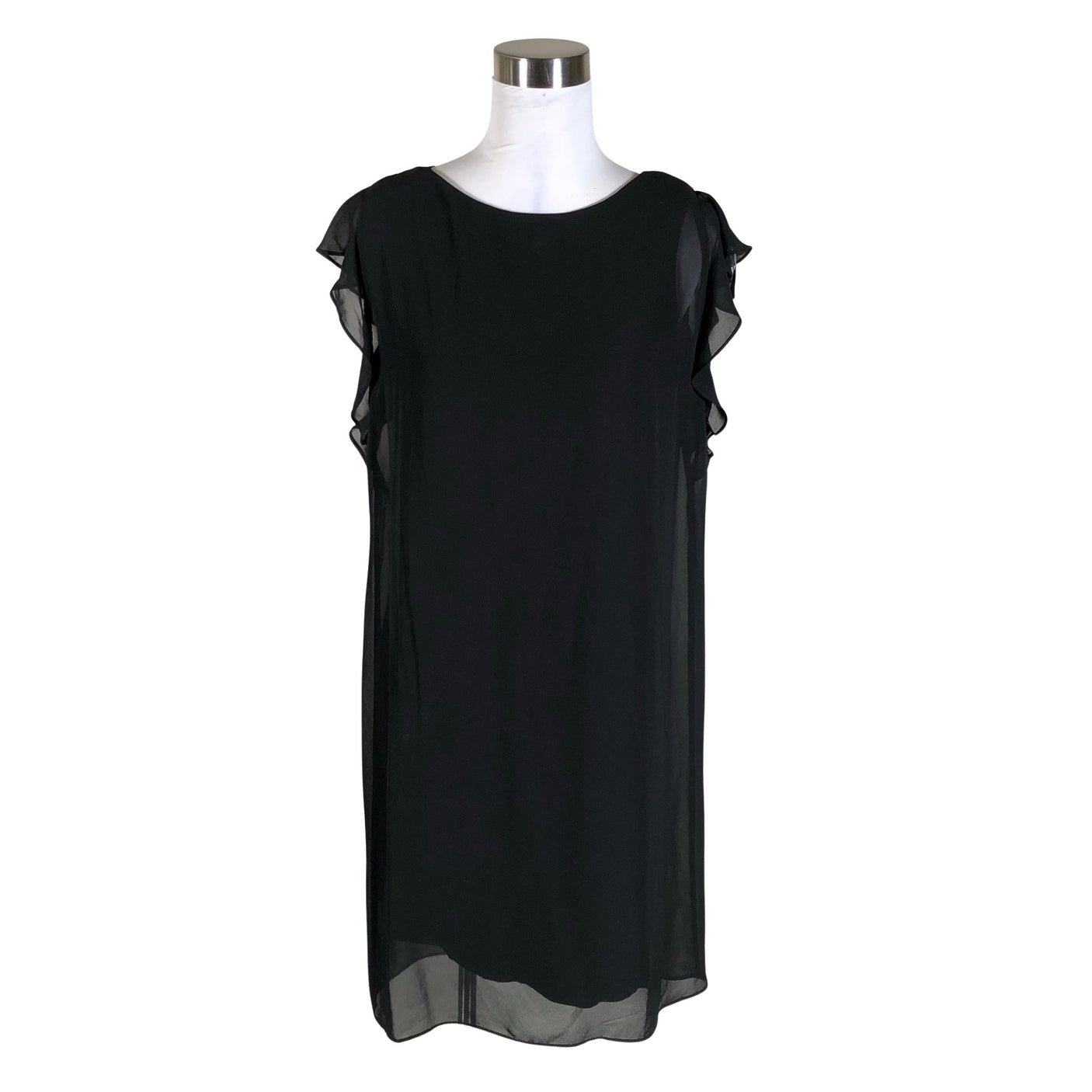 Unisex Ril's - Schiffon dress, size 34 - Black (1)