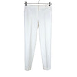 Unisex Massimo Dutti - Straight leg trousers, size 38 - Natural white ()