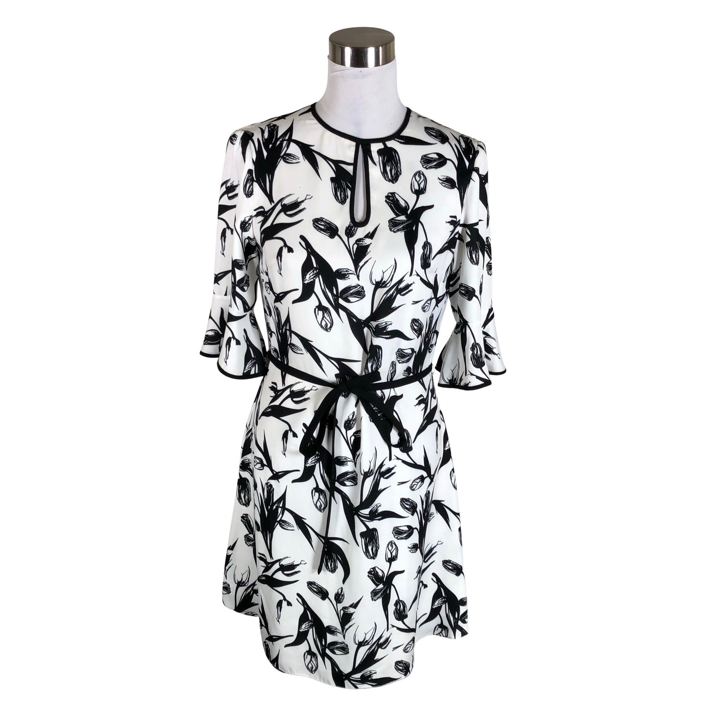 Unisex Vejits - Schiffon dress, size 36 - White (1)