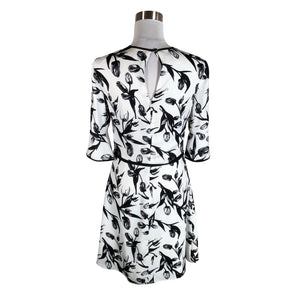 Unisex Vejits - Schiffon dress, size 36 - White (2)