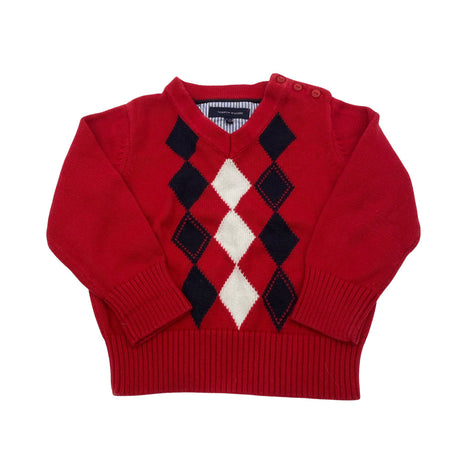 Unisex Tommy Hilfiger - Sweater, size 68 - 74 - Red ()