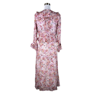 Unisex By Malina - Schiffon dress, size 38 - Light pink (2)