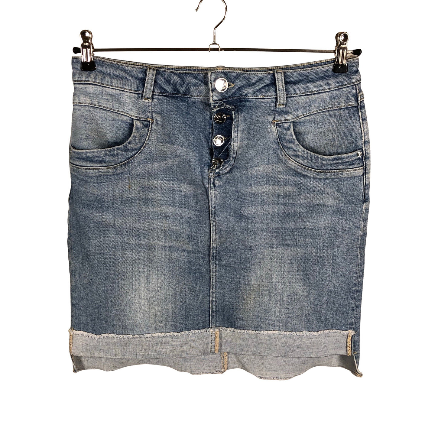 Unisex Mos Mosh - Denim skirt, size W30 - Gray (1)