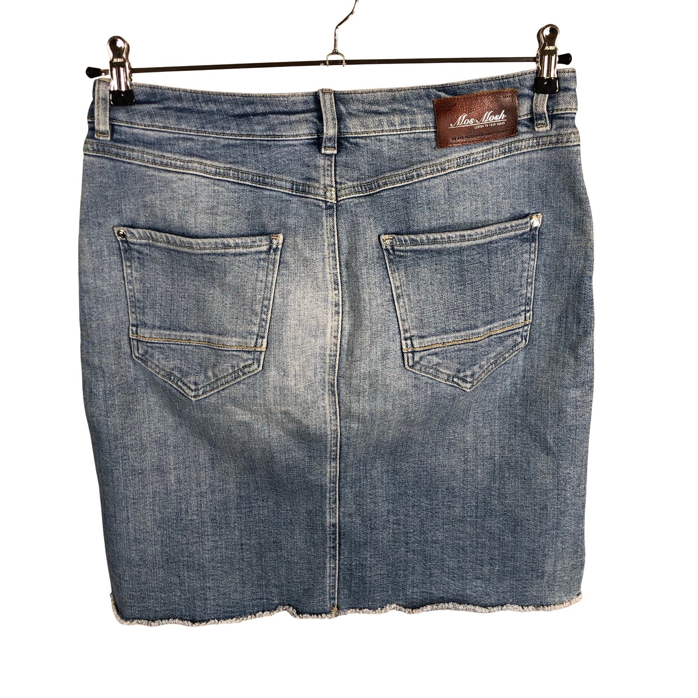 Unisex Mos Mosh - Denim skirt, size W30 - Gray (2)