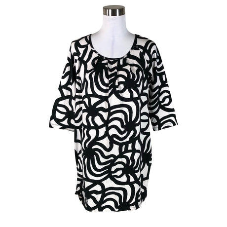 Unisex Marimekko - Tricot tunic, size 40 - White ()