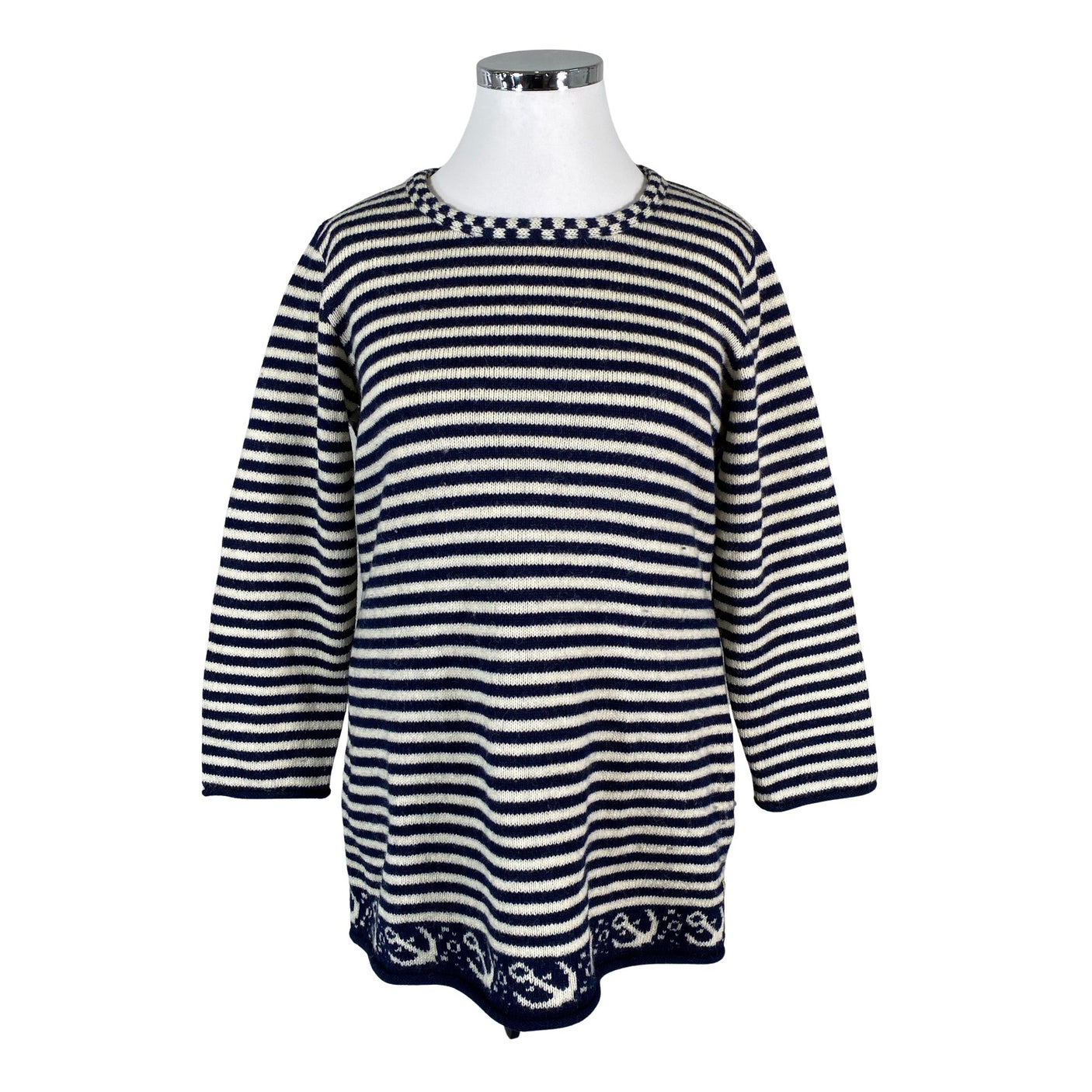 Unisex Villa Sillat - Knit tunic, size 42 - Blue (1)