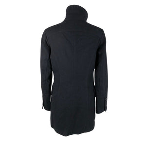 Unisex MasCara - Wool coat, size 40 - Black (2)