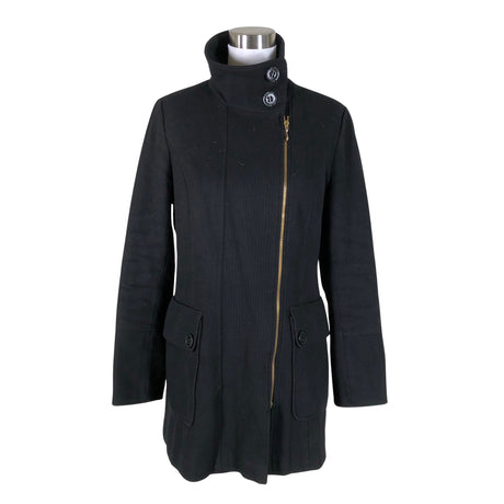 Unisex MasCara - Wool coat, size 40 - Black ()