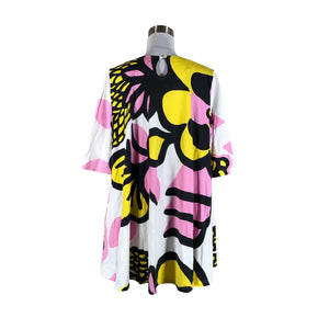 Unisex Marimekko - Tricot tunic, size 38 - White (2)