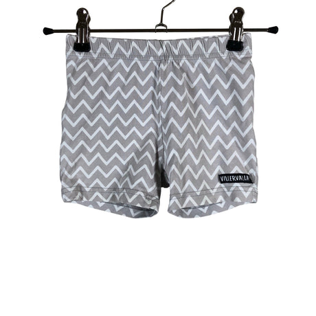 Unisex Villervalla - Tricot shorts, size 86 - 92 - Gray ()
