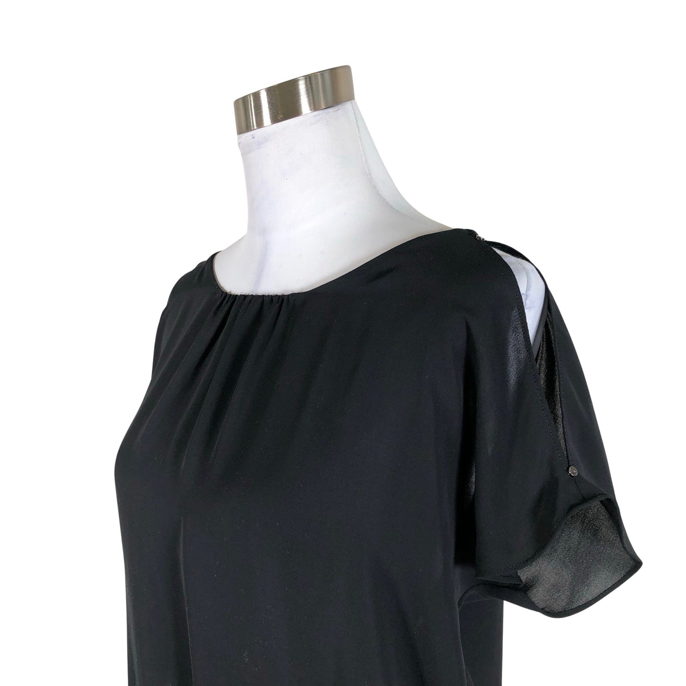 Unisex Calvin Klein - Short-sleeved blouse, size 36 - Black (2)