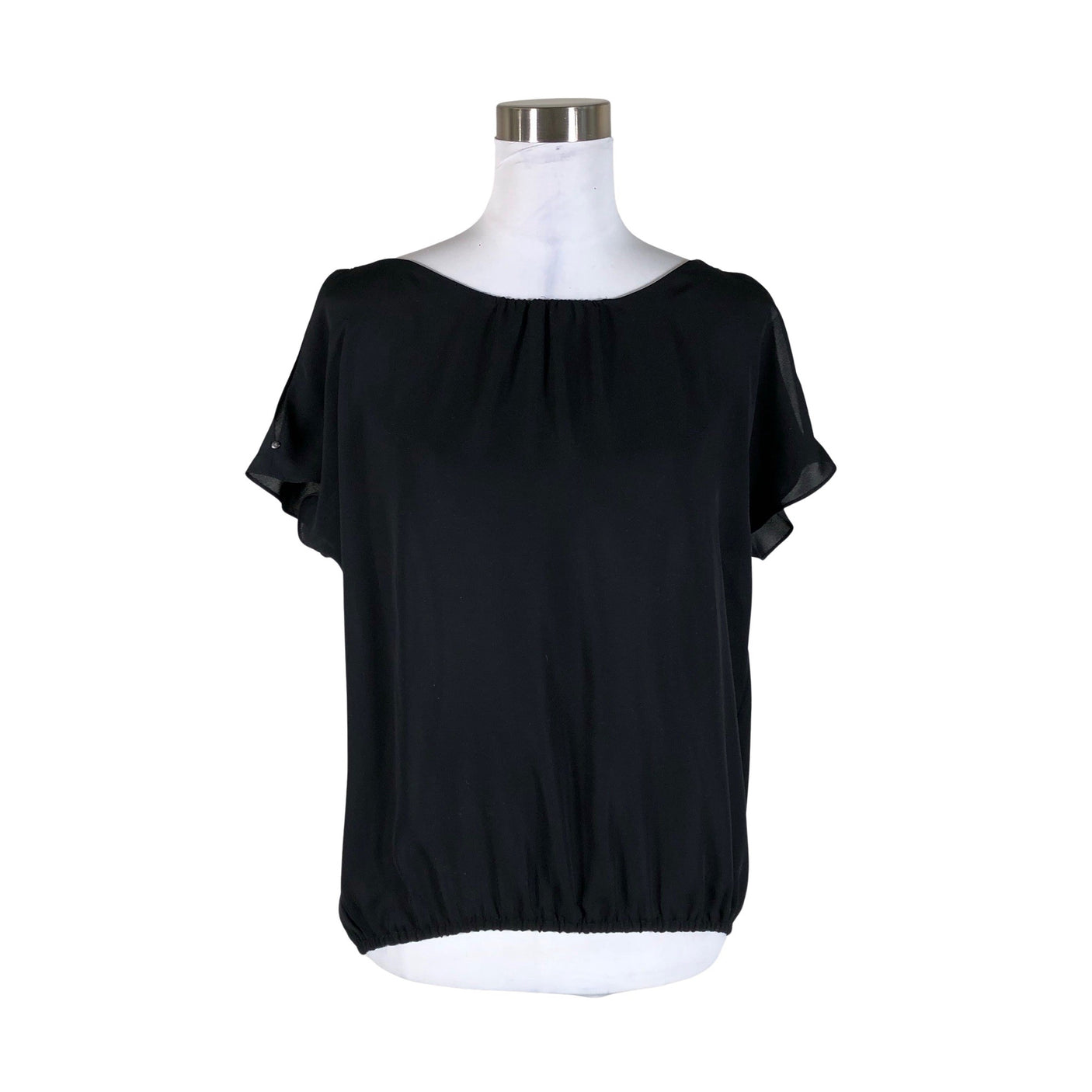 Unisex Calvin Klein - Short-sleeved blouse, size 36 - Black (1)