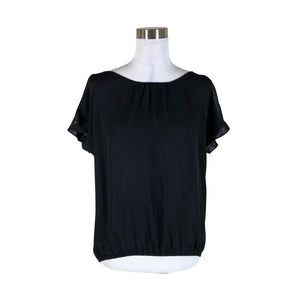 Unisex Calvin Klein - Short-sleeved blouse, size 36 - Black (1)