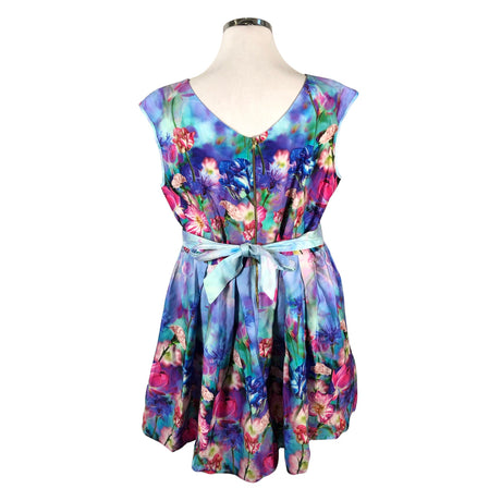 Unisex Lady Vintage - Dress, size 48 - Blue (2)