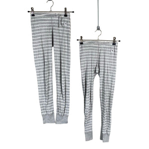 Unisex Polarn O. Pyret - Tricot pants, size 122 - 128 - Gray (1)