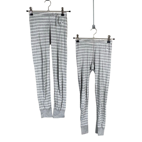 Unisex Polarn O. Pyret - Tricot pants, size 122 - 128 - Gray ()