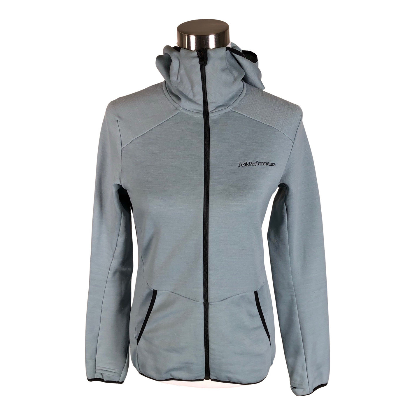 Unisex Peak Performance - Fleece jacket, size 38 - Light blue (1)