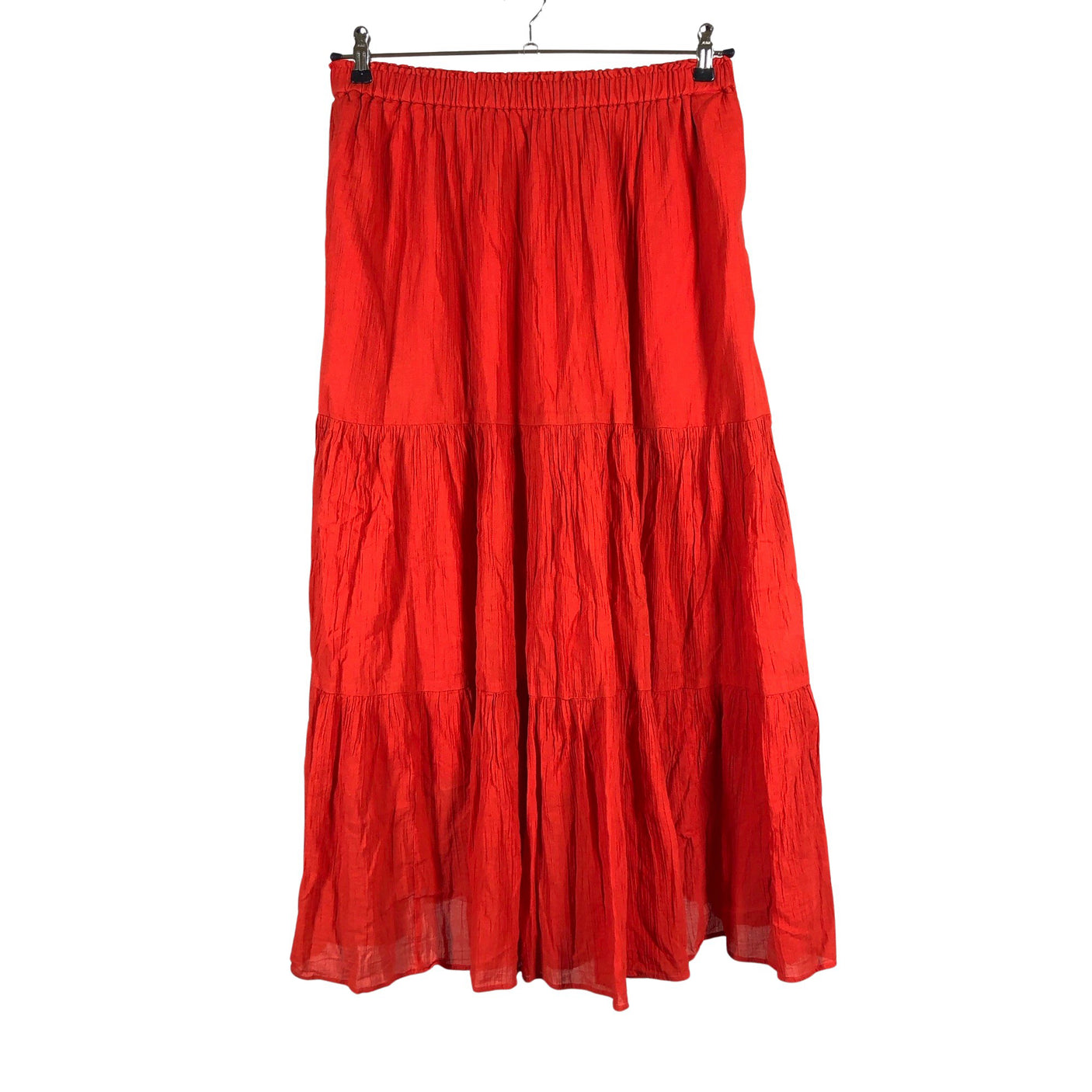 Unisex Uniqlo - Fabric skirt, size 40 - Red (1)