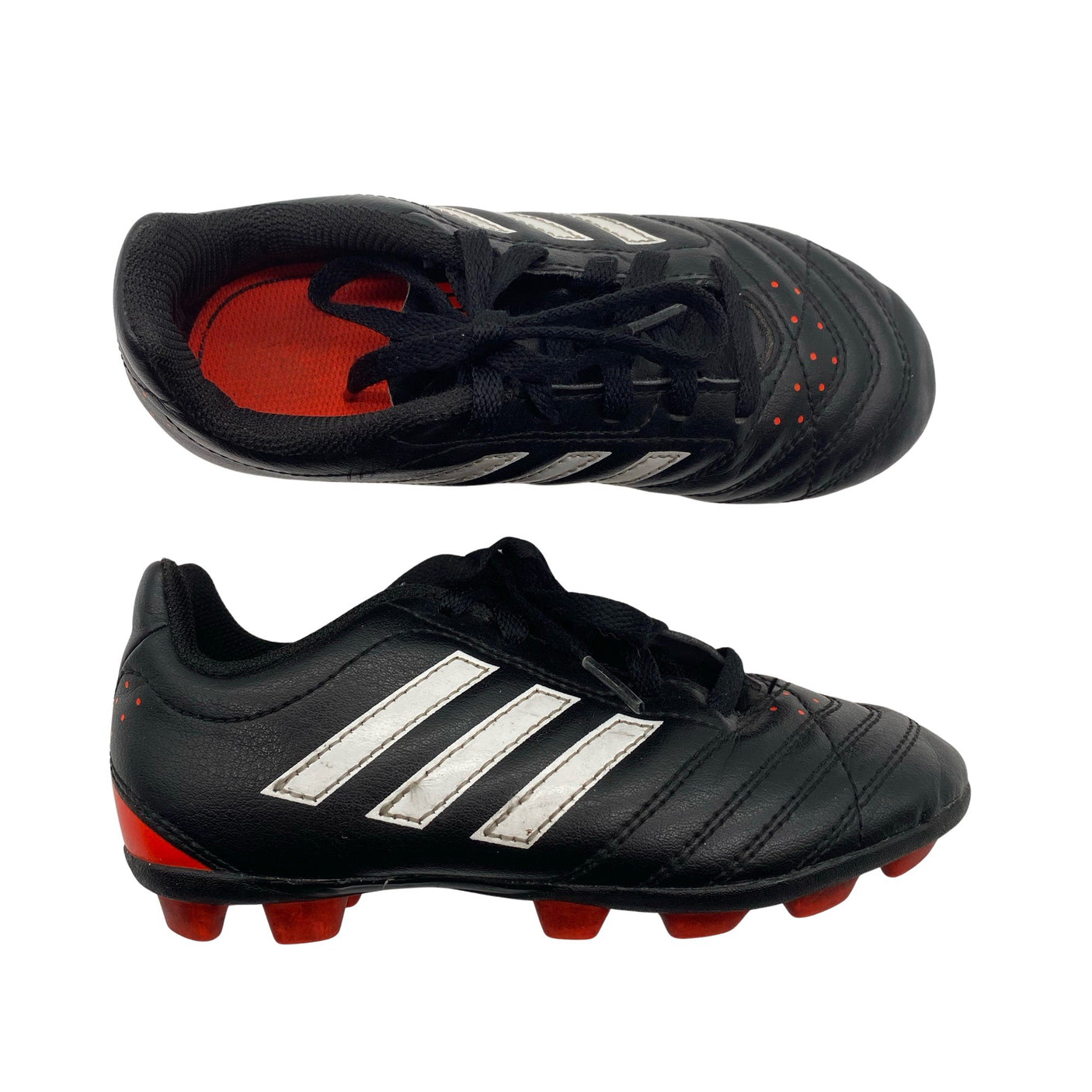 Unisex Adidas - Football boots, size 30 - Black (1)