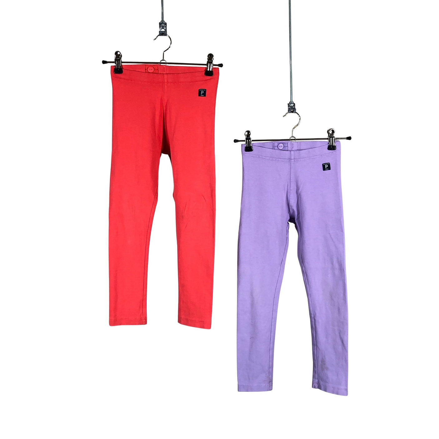 Unisex Polarn O. Pyret - Leggings, size 116 - 122 - Violet (1)