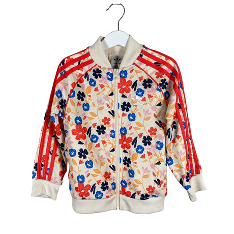 Unisex Adidas - Track jacket, size 116 - 122 - Beige ()