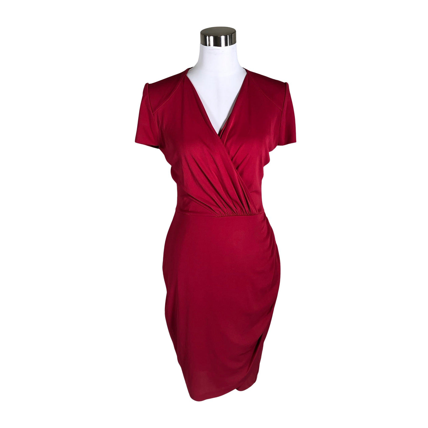 Unisex Filippa K. - Tricot dress, size 38 - Wine red (1)