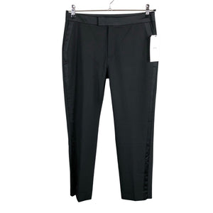 Unisex Lindex - Straight leg trousers, size 40 - Black (1)