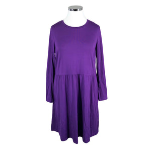 Unisex Marc O'Polo - Tricot dress, size 42 - Violet (1)