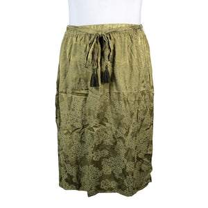 Unisex Cream - Fabric skirt, size 44 - Green (1)