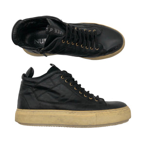 Unisex Nude - Casual sneakers, size 39 - Black (1)