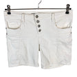 Unisex Soyaconcept - Denim shorts, size W30 - White ()