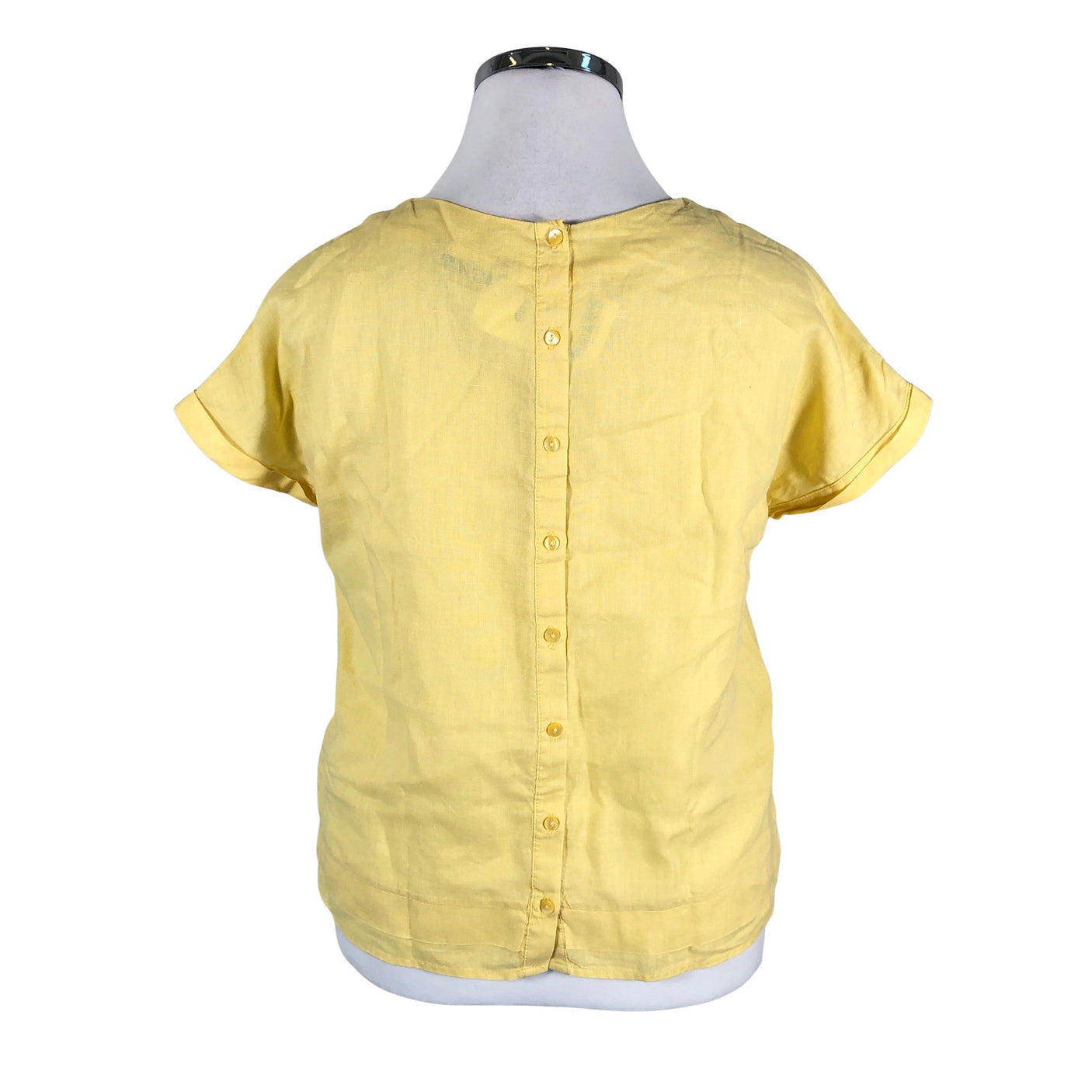 Unisex Marks&Spencer - Short-sleeved blouse, size 42 - Yellow (2)