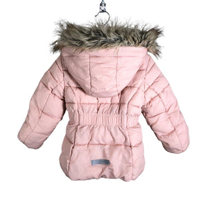 Unisex Name It - Winter jacket, size 98 - 104 - Light pink (2)