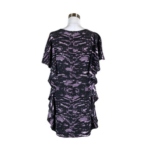 Unisex Michael Kors - Schiffon dress, size 34 - Violet (2)