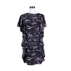 Unisex Michael Kors - Schiffon dress, size 34 - Violet (1)