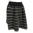 Unisex Sandro Paris - Knit skirt, size 34 - Black ()