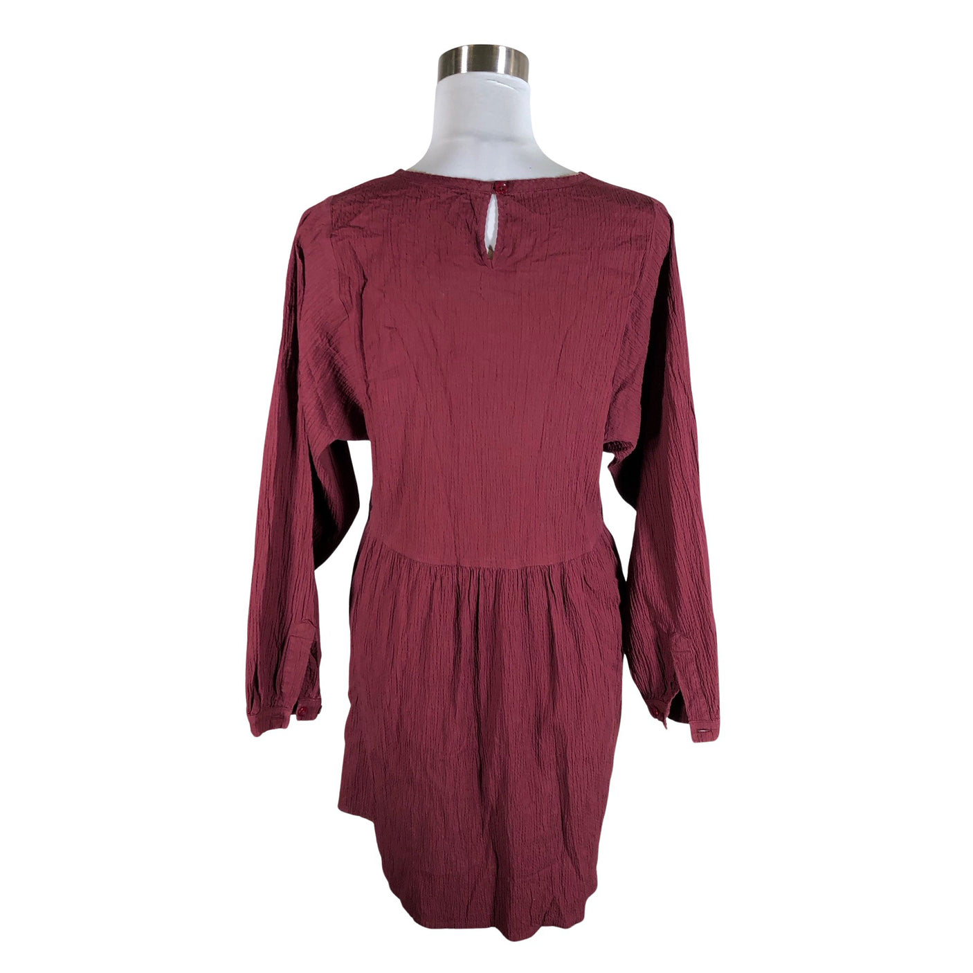 Unisex Nanso - Dress, size 34 - Wine red (2)