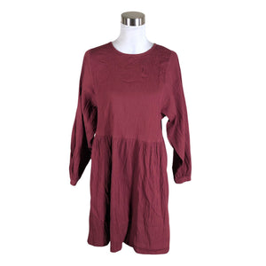 Unisex Nanso - Dress, size 34 - Wine red (1)