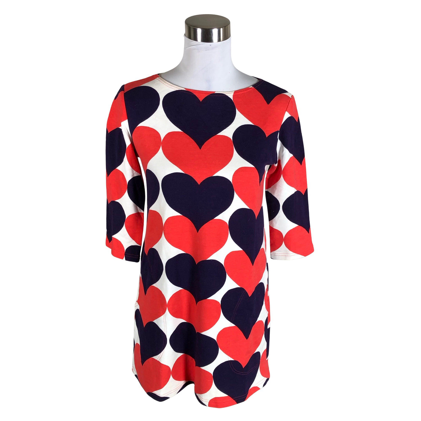 Unisex Marimekko - Tricot dress, size 34 - Red (1)