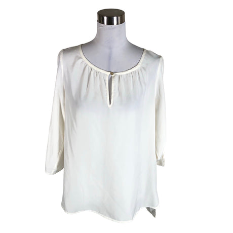 Unisex Michael Kors - Short-sleeved blouse, size 38 - Natural white ()