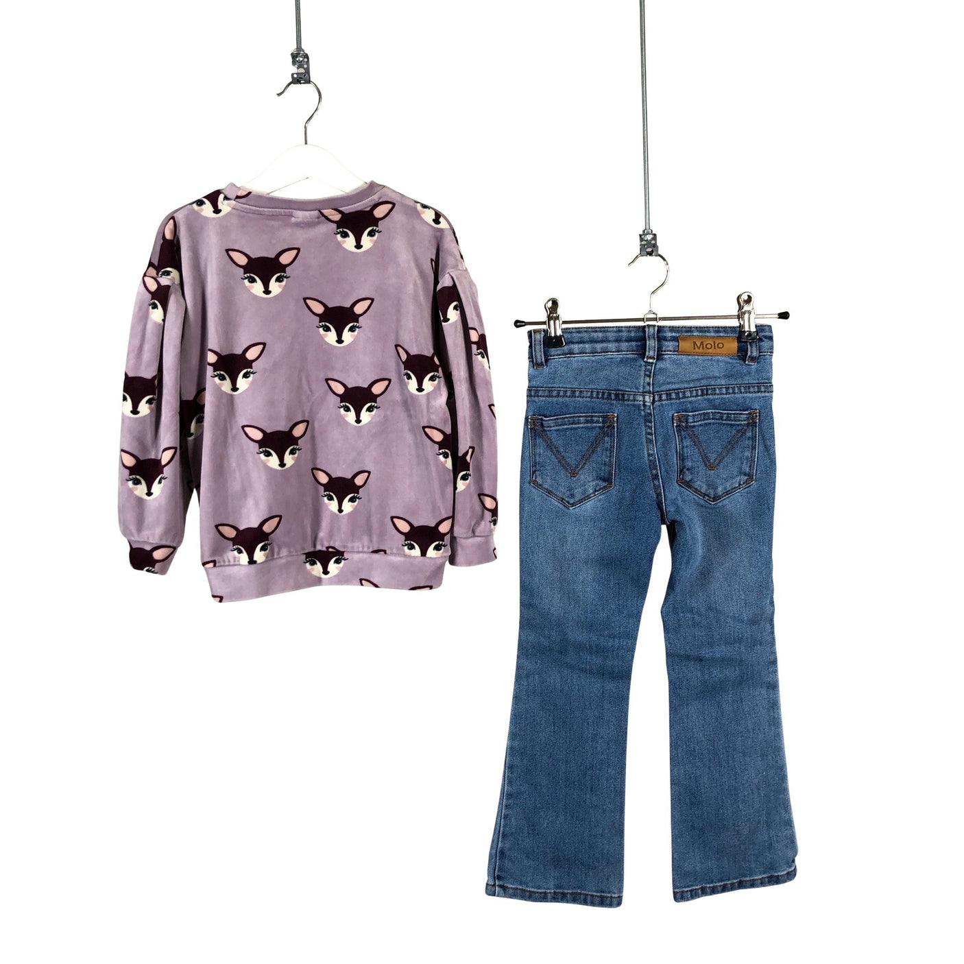 Unisex Molo Kids - Jeans, size 110 - 116 - Violet (2)