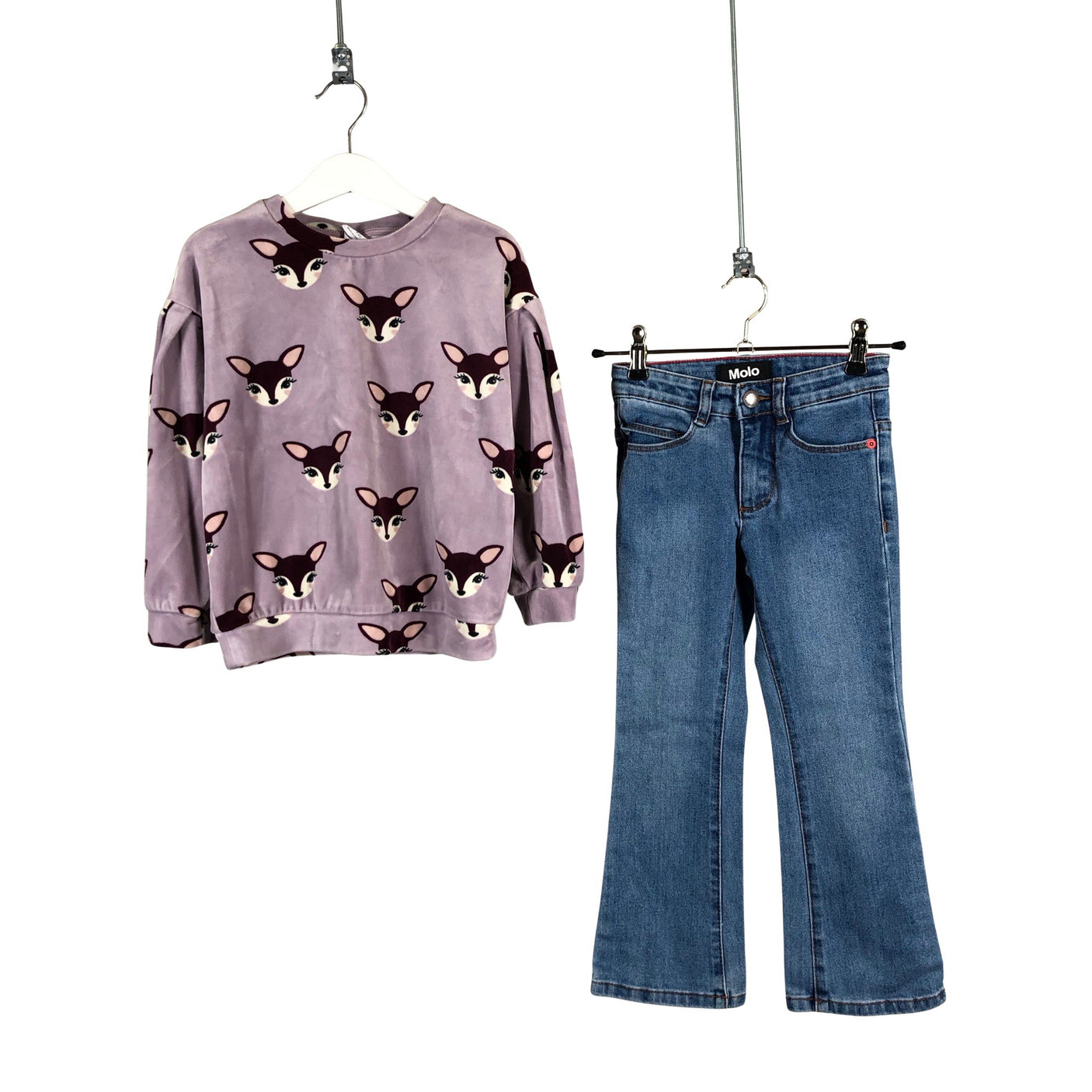 Unisex Molo Kids - Jeans, size 110 - 116 - Violet (1)